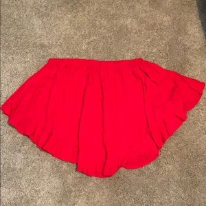 Boutique off the shoulder shirt